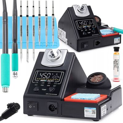 OEM Estación De Soldadura Aifen A5 Pro Con 3 Puntas C115 + Soldador Y Puntas C245. OEM Estación De Soldadura Aifen A5 Pro Con 3 Puntas C115 + Soldador Y Puntas C245.