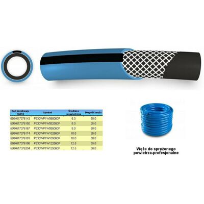 Manguera Poli 6mm x 50m Azul - Accesorio de Aire Comprimido Manguera Poli 6mm x 50m Azul - Accesorio de Aire Comprimido