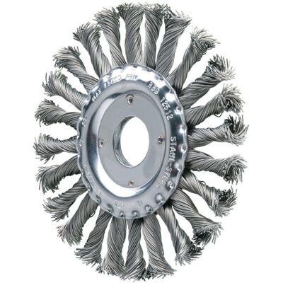 Pferd - Cepillo Plano Rbg 11512 / 22.2 Ct St 0.50 D.115 Mm Espesor Del Alambre 0.5 Mm Acero 1 Pferd - Cepillo Plano Rbg 11512 / 22.2 Ct St 0.50 D.115 Mm Espesor Del Alambre 0.5 Mm Acero 1