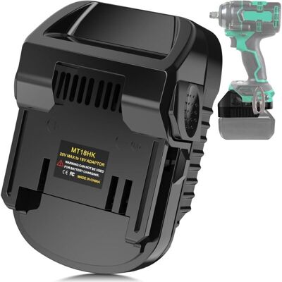 OEM Adaptador Dm18hk Compatible Con Herramientas Dewalt/milwaukee Para Hitachi/metabo Hpt De 18 V. OEM Adaptador Dm18hk Compatible Con Herramientas Dewalt/milwaukee Para Hitachi/metabo Hpt De 18 V.