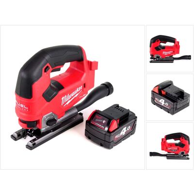 Milwaukee M18 Fjs-401 Sierra De Calar 18v Sin Escobillas + 1x Batería 4,0ah - Sin Cargador Milwaukee M18 Fjs-401 Sierra De Calar 18v Sin Escobillas + 1x Batería 4,0ah - Sin Cargador