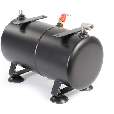 WILTEC Tanque De Aire De Repuesto De 3l Para Compresor De Aerografía As186 Accesorios Para Compresores WILTEC Tanque De Aire De Repuesto De 3l Para Compresor De Aerografía As186 Accesorios Para Compresores
