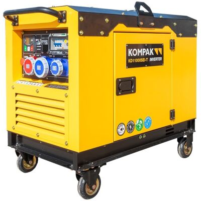 Kd11000sei-t Generador Diésel Inverter 8 Kw / 10 Kva Full Power De Kompak Kd11000sei-t Generador Diésel Inverter 8 Kw / 10 Kva Full Power De Kompak