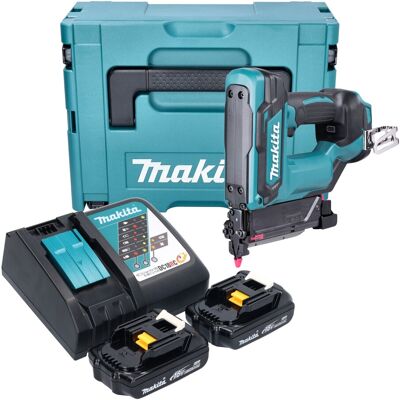 Clavadora De Puntas A Batería Makita Dpt 353 Ryj 18 V 15-35 Mm + 2 Baterías De 1,5 Ah + Cargador + Makpac Clavadora De Puntas A Batería Makita Dpt 353 Ryj 18 V 15-35 Mm + 2 Baterías De 1,5 Ah + Cargador + Makpac