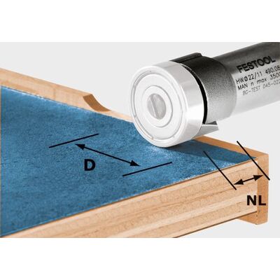 Fresa De Enrasado Hw D22/8-ofk - 490085 - Festool Fresa De Enrasado Hw D22/8-ofk - 490085 - Festool