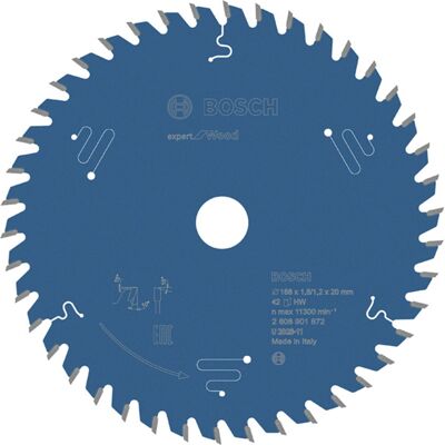 Bosch - 168x20x1,8/1,2x42t Disco De Sierra Circular Expert For Wood Bosch - 168x20x1,8/1,2x42t Disco De Sierra Circular Expert For Wood