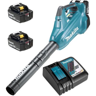 Makita - Soplador 2 X 18v Li-ion 3 Ah - 2 Baterías + Cargador Rápido - Dub362rf2 Makita - Soplador 2 X 18v Li-ion 3 Ah - 2 Baterías + Cargador Rápido - Dub362rf2