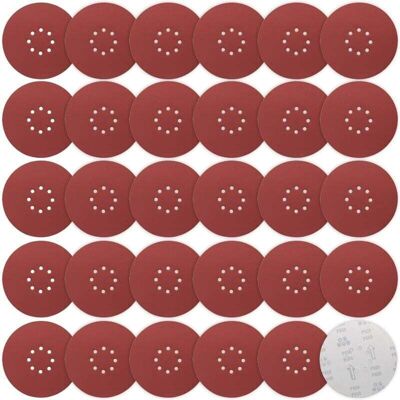 OEM Disco De Lijado De 225 Mm, 30 Piezas, Disco Abrasivo De 225 Mm, 8 Agujeros, Grano P600, Discos De Lijado De 225 Mm, Papel Abrasivo, Discos De Lijado Con Velcro Para Lijadoras De Cuello Largo, Lijadora OEM Disco De Lijado De 225 Mm, 30 Piezas, Disco Abrasivo De 225 Mm, 8 Agujeros, Grano P600, Discos De Lijado De 225 Mm, Papel Abrasivo, Discos De Lijado Con Velcro Para Lijadoras De Cuello Largo, Lijadora