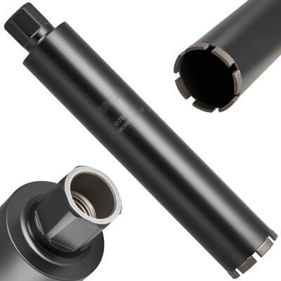 Vevor Broca De Diamante Para Perforación En Húmedo, 76 Mm Diámetro, 356 Mm Profundidad, Tecnología De Soldadura De Alta Precisión, Para Hormigón Armado, Ladrillo Y Mampostería, 412 X 76 X 76 Mm Vevor Broca De Diamante Para Perforación En Húmedo, 76 Mm Diámetro, 356 Mm Profundidad, Tecnología De Soldadura De Alta Precisión, Para Hormigón Armado, Ladrillo Y Mampostería, 412 X 76 X 76 Mm