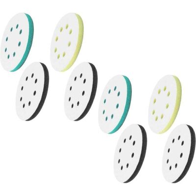 OEM 8 Piezas De Almohadillas De Lijado Suaves De 125 Mm, Almohadilla De Interfaz Para Lijadora Xu, Almohadilla De Repuesto De Esponja De Espuma De 8 Orificios Para Lijadoras --crezuo OEM 8 Piezas De Almohadillas De Lijado Suaves De 125 Mm, Almohadilla De Interfaz Para Lijadora Xu, Almohadilla De Repuesto De Esponja De Espuma De 8 Orificios Para Lijadoras --crezuo