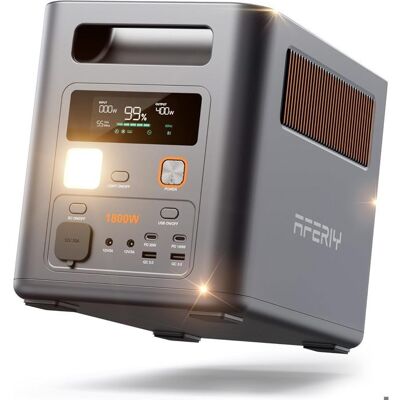 OEM Estación Eléctrica Portátil - Aferiy - P180pro - 1800w - 1024wh Extensible A 5120wh - Carga Del 0 Al 80% En 36 Min OEM Estación Eléctrica Portátil - Aferiy - P180pro - 1800w - 1024wh Extensible A 5120wh - Carga Del 0 Al 80% En 36 Min