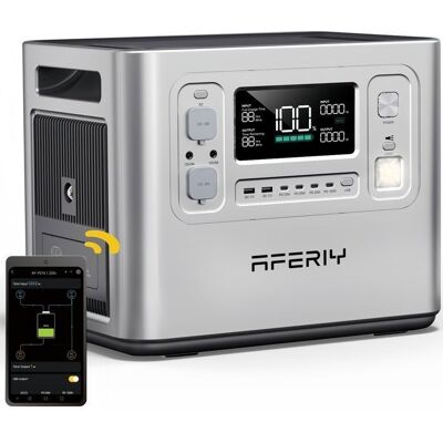 OEM Generador Eléctrico Portátil - Aferiy - 2400w/2048wh - Carga Rápida 1,5h - Batería Lifepo4 - Control A Través De App OEM Generador Eléctrico Portátil - Aferiy - 2400w/2048wh - Carga Rápida 1,5h - Batería Lifepo4 - Control A Través De App