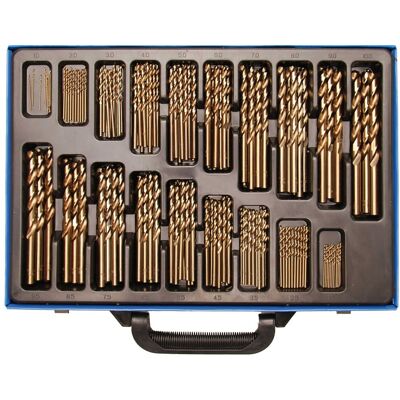 Bgs Technic - Juego De Brocas Espirales Hss Aleación De Cobalto 5% 1 - 10 Mm 170 Piezas Bgs Technic - Juego De Brocas Espirales Hss Aleación De Cobalto 5% 1 - 10 Mm 170 Piezas