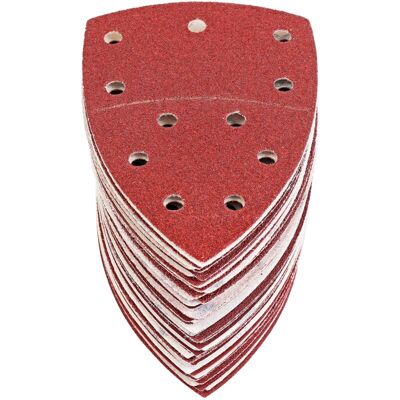 DPZO 60 Hojas De Lija Triangulares Para Lijadoras Mouse Delta, 105 X 152 Mm, Grano P40/60/80/120/180/240, Compatibles Con Bosch, Makita, Dewalt Y Black+decker. DPZO 60 Hojas De Lija Triangulares Para Lijadoras Mouse Delta, 105 X 152 Mm, Grano P40/60/80/120/180/240, Compatibles Con Bosch, Makita, Dewalt Y Black+decker.