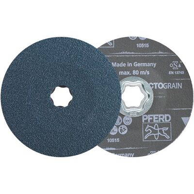 PFERD Disque Fibre Combiclick Victograin D.125mm Acier K.80.fonte D'Aluminium/métal Non Ferreux (par 25) PFERD Disque Fibre Combiclick Victograin D.125mm Acier K.80.fonte D'Aluminium/métal Non Ferreux (par 25)