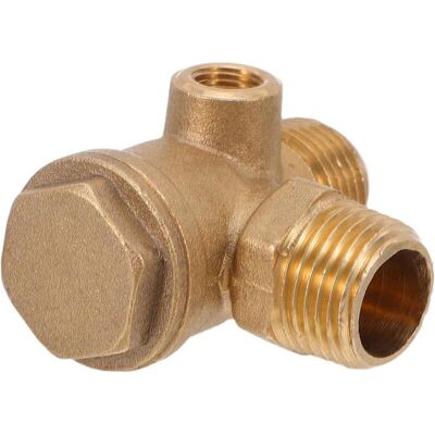 ZVD Válvula Antirretorno De Cobre De 20×20×10 Mm Para Compresor De Aire Silencioso, Válvula Unidireccional Compacta, Accesorio De Repuesto Para Compresores Y Herramientas Industriales. ZVD Válvula Antirretorno De Cobre De 20×20×10 Mm Para Compresor De Aire Silencioso, Válvula Unidireccional Compacta, Accesorio De Repuesto Para Compresores Y Herramientas Industriales.