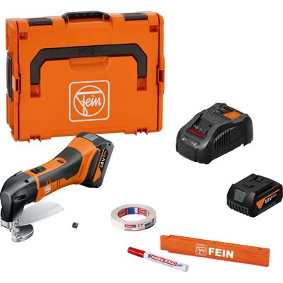 Fein Tijera Chapa Inalámbrica Hasta 1,6 Mm Abls 18 1.6 E As / 2x 5,0 Ah Batería + Cargador En L-boxx - 71300664000 Fein Tijera Chapa Inalámbrica Hasta 1,6 Mm Abls 18 1.6 E As / 2x 5,0 Ah Batería + Cargador En L-boxx - 71300664000