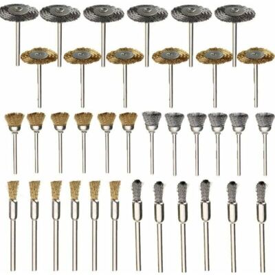 OEM Juego De Cepillos De Latón, 36 Piezas, Cepillos De Alambre De Acero, Cepillos, Taladro, Herramientas Rotativas, Pulido, Herramientas Rotativas Dremel-crezuo OEM Juego De Cepillos De Latón, 36 Piezas, Cepillos De Alambre De Acero, Cepillos, Taladro, Herramientas Rotativas, Pulido, Herramientas Rotativas Dremel-crezuo