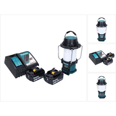 Makita DMR 055 RF Radio 18V con Linterna - Radio Makita DMR 055 RF Radio 18V con Linterna - Radio