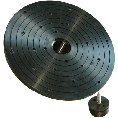Holzmann - Placa Frontal Con Portabrocas Para Torno De Madera M33 De 90 Mm Pse90 Holzmann - Placa Frontal Con Portabrocas Para Torno De Madera M33 De 90 Mm Pse90