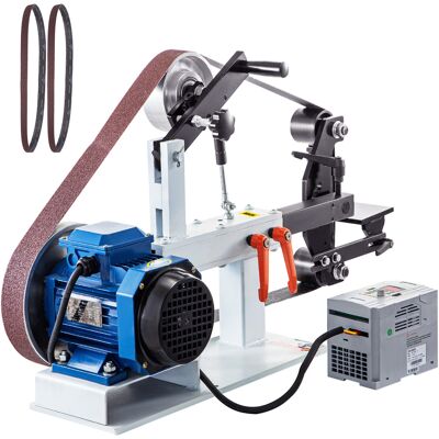 Vevor Lijadora De Banda, 1500 W Lijadora Electrica De Correa Con Motor De Cobre Puro, Velocidad Variable 0-2800 R/min, Tamaño De Cintas 5 X 208 Cm, Lijadora Pulidora Amoladora Para Pulir Herramientas Vevor Lijadora De Banda, 1500 W Lijadora Electrica De Correa Con Motor De Cobre Puro, Velocidad Variable 0-2800 R/min, Tamaño De Cintas 5 X 208 Cm, Lijadora Pulidora Amoladora Para Pulir Herramientas