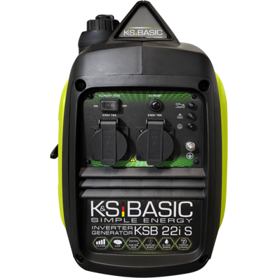 KÖNNER & SÖHNEN Generador Inverter Ksb 22i S De La Maxima Potencia De 2000 W, Doble Transformación De La Energía Eléctrica, Conviene Para Dispositivos Sensibles, Motor Euro V, 2x16a (230v), Modo De Ahorro De Combustible, Carcasa Insonorizada, Dimensiones KÖNNER & SÖHNEN Generador Inverter Ksb 22i S De La Maxima Potencia De 2000 W, Doble Transformación De La Energía Eléctrica, Conviene Para Dispositivos Sensibles, Motor Euro V, 2x16a (230v), Modo De Ahorro De Combustible, Carcasa Insonorizada, Dimensiones