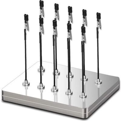 SIOKS Tercera Mano Profesional Con Base Magnética. 10 Pinzas De Cocodrilo Flexibles, Ideales Para Herramientas De Soldadura. SIOKS Tercera Mano Profesional Con Base Magnética. 10 Pinzas De Cocodrilo Flexibles, Ideales Para Herramientas De Soldadura.