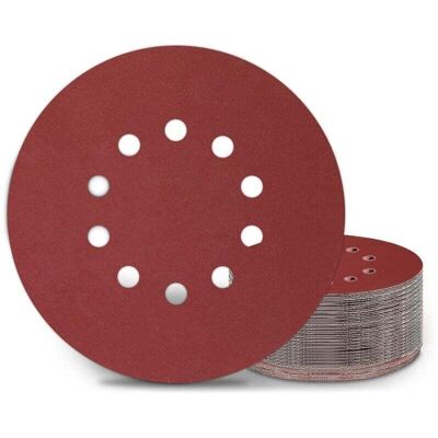 OEM Discos De Lijado De 225 Mm, 25 Piezas, Grano P400, 10 Agujeros, Discos Abrasivos Redondos De 225 Mm, Papel De Lija Para Lijadora De Paneles De Yeso, Lijadora Giraffe - Crezuo OEM Discos De Lijado De 225 Mm, 25 Piezas, Grano P400, 10 Agujeros, Discos Abrasivos Redondos De 225 Mm, Papel De Lija Para Lijadora De Paneles De Yeso, Lijadora Giraffe - Crezuo