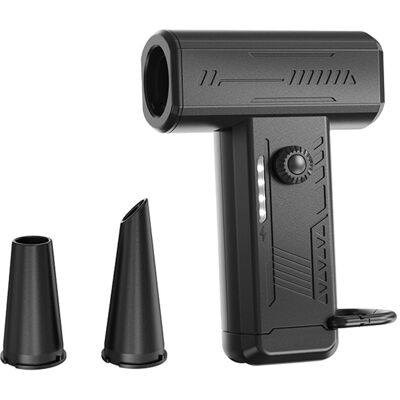 OEM Soplador De Aire Comprimido, 130.000 Rpm, Luz Led, Potente Mini Pistola Inalámbrica Con Batería De 4000 Mah Para Limpiar Ordenadores, Coches, Teclados Y El Hogar -crezuo OEM Soplador De Aire Comprimido, 130.000 Rpm, Luz Led, Potente Mini Pistola Inalámbrica Con Batería De 4000 Mah Para Limpiar Ordenadores, Coches, Teclados Y El Hogar -crezuo