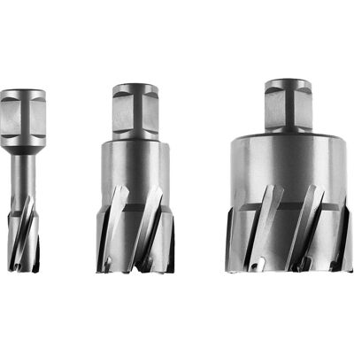 Fein 1x Hm Ultra 75 Broca Anular Con Vástago Weldon De 3/4" Ø 25 Mm - 63127792010 Fein 1x Hm Ultra 75 Broca Anular Con Vástago Weldon De 3/4" Ø 25 Mm - 63127792010