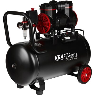 Compresor Sin Aceite 50l 1500w Kraft&dele Compresor Sin Aceite 50l 1500w Kraft&dele
