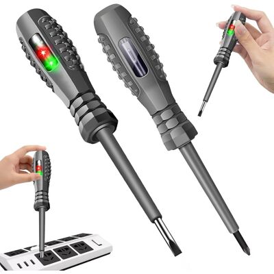 OEM Juego De 2 Destornilladores Comprobadores De Voltaje, Destornilladores De Alto Torque 2 En 1, Destornilladores Para Prueba De Cierre, Destornilladores Eléctricos, Destornilladores Para Sensores De Pot OEM Juego De 2 Destornilladores Comprobadores De Voltaje, Destornilladores De Alto Torque 2 En 1, Destornilladores Para Prueba De Cierre, Destornilladores Eléctricos, Destornilladores Para Sensores De Pot