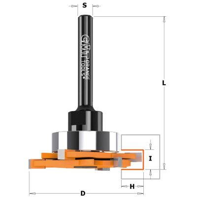 CMT 823.371.11a Fresa Disco Hw Z3 S=6.35 D=47.6x7 H=9.5 CMT 823.371.11a Fresa Disco Hw Z3 S=6.35 D=47.6x7 H=9.5