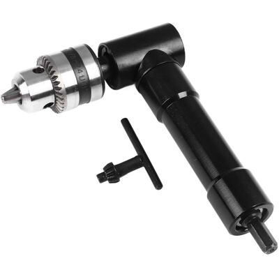 OEM Adaptador Angular De 90° Para Taladro, Portabrocas Eléctrico, Estuche Metálico Con Llave, Para Reparaciones Domésticas E Industriales. - Crezuo OEM Adaptador Angular De 90° Para Taladro, Portabrocas Eléctrico, Estuche Metálico Con Llave, Para Reparaciones Domésticas E Industriales. - Crezuo
