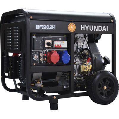 Hyundai - Dhy8500lek-t Generador Eléctrico Diésel Abierto Fullpower 7,9kva / 6,0kw Hyundai - Dhy8500lek-t Generador Eléctrico Diésel Abierto Fullpower 7,9kva / 6,0kw