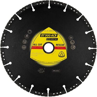 Sierra de diamante Klingspor DT 900 ACR - Versátil, Duradera y Eficiente Sierra de diamante Klingspor DT 900 ACR - Versátil, Duradera y Eficiente