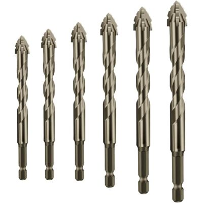 OEM Broca Excéntrica Con Cuatro Filos De Corte Y Dientes De Sierra, Broca Con Revestimiento De Titanio, Juego De Brocas De Varios Tamaños Para Madera Y Metal (4/5/6/8/10/12 Mm) OEM Broca Excéntrica Con Cuatro Filos De Corte Y Dientes De Sierra, Broca Con Revestimiento De Titanio, Juego De Brocas De Varios Tamaños Para Madera Y Metal (4/5/6/8/10/12 Mm)