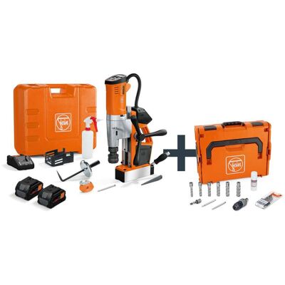 Fein Akku-universal-magnet-kernbohrmaschine Bis 35 Mm Mit Anwenderset Akbu 35 Pmqw 18 V As Construction-site Set / 2x 8,0 Ah Akku + Ladegerät - 71700466000 Fein Akku-universal-magnet-kernbohrmaschine Bis 35 Mm Mit Anwenderset Akbu 35 Pmqw 18 V As Construction-site Set / 2x 8,0 Ah Akku + Ladegerät - 71700466000