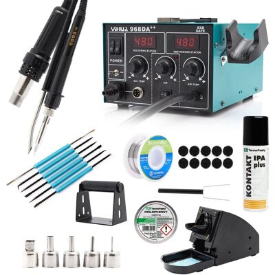 OEM Estación De Soldadura 968da++ + Kit 17 OEM Estación De Soldadura 968da++ + Kit 17