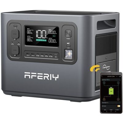 OEM Generador Eléctrico Portátil - Aferiy - P210 - 2048wh - 2400w - Recarga 1,5h - App Bms Ups OEM Generador Eléctrico Portátil - Aferiy - P210 - 2048wh - 2400w - Recarga 1,5h - App Bms Ups