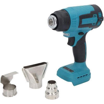 OEM Pistola De Aire Caliente Inalámbrica, 2 Niveles De Calor, Temperatura Máxima De 380 °c, Portátil, 2 Mecanismos De Seguridad, Pistola De Aire Caliente De 18 V, Calentamiento Rápido Para Encogimiento OEM Pistola De Aire Caliente Inalámbrica, 2 Niveles De Calor, Temperatura Máxima De 380 °c, Portátil, 2 Mecanismos De Seguridad, Pistola De Aire Caliente De 18 V, Calentamiento Rápido Para Encogimiento