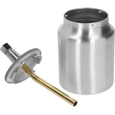 GOTRAYS Pistola De Pulverización De Aluminio, Taza De 1000 Ml, Alimentación Por Aspiración, Olla De Pulverización De Pintura, Caldero, Bus De 2,0 Mm GOTRAYS Pistola De Pulverización De Aluminio, Taza De 1000 Ml, Alimentación Por Aspiración, Olla De Pulverización De Pintura, Caldero, Bus De 2,0 Mm