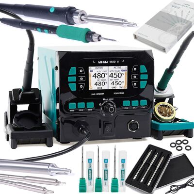 OEM Estación De Soldadura Mini De Aire Caliente 2 En 1 Yihua 992d-ii OEM Estación De Soldadura Mini De Aire Caliente 2 En 1 Yihua 992d-ii