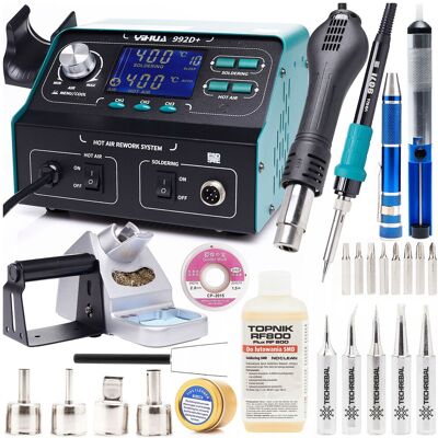 OEM Estación De Soldadura Yihua 992d + Kit De Destornilladores 2 OEM Estación De Soldadura Yihua 992d + Kit De Destornilladores 2
