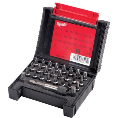 Set de 27 piezas de puntas Milwaukee - Profesional Set de 27 piezas de puntas Milwaukee - Profesional