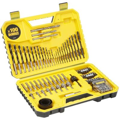 OEM Juego De 100 Piezas De Herramientas De Alto Rendimiento Para Taladrar Y Atornillar - Surtido Versátil Para Taladros Y Destornilladores - Estuche Con Almacenamiento - Dt71563-qz OEM Juego De 100 Piezas De Herramientas De Alto Rendimiento Para Taladrar Y Atornillar - Surtido Versátil Para Taladros Y Destornilladores - Estuche Con Almacenamiento - Dt71563-qz