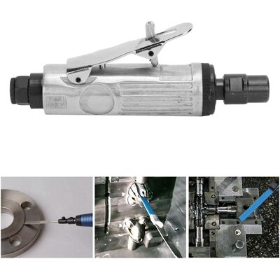 OEM Amoladora Neumática Recta De 1/4", Mini Amoladora De Aleación De Zinc Para Lijar, Pulir Y Grabar, 22.000 Rpm, Regulador Incorporado, Presión De 90 Psi, Peso Ligero De 467 G, Para Uso Doméstico, Manual OEM Amoladora Neumática Recta De 1/4", Mini Amoladora De Aleación De Zinc Para Lijar, Pulir Y Grabar, 22.000 Rpm, Regulador Incorporado, Presión De 90 Psi, Peso Ligero De 467 G, Para Uso Doméstico, Manual