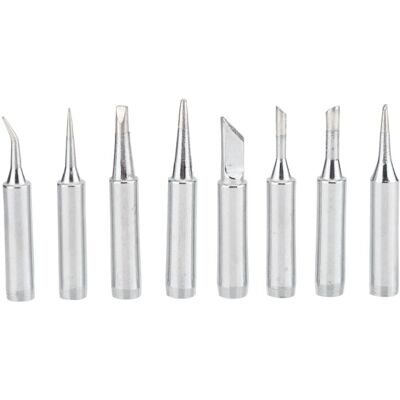 OEM Puntas De Soldadura De Cobre, Cabezal De Repuesto, Color Plata, Accesorios Para Estación De Soldadura, 8 Piezas -crezuo OEM Puntas De Soldadura De Cobre, Cabezal De Repuesto, Color Plata, Accesorios Para Estación De Soldadura, 8 Piezas -crezuo