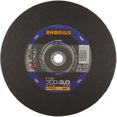 Disco de Corte Rhodius Modelo FT30 - Alta Velocidad Duradera Disco de Corte Rhodius Modelo FT30 - Alta Velocidad Duradera