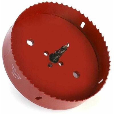 OEM Sierra De Corona Bimetálica Ø 150 Mm, Acero Rápido Hss M42, Con Vástago Hexagonal Y Broca Para Aluminio, Hierro Y Madera - Crezuo OEM Sierra De Corona Bimetálica Ø 150 Mm, Acero Rápido Hss M42, Con Vástago Hexagonal Y Broca Para Aluminio, Hierro Y Madera - Crezuo